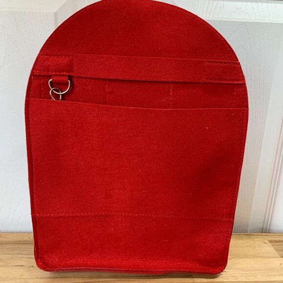 Authentic Italian Leather Backpack with Organizer Insert main image 4